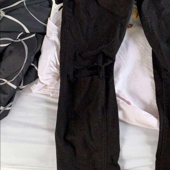 Men’s black denim jeans - Picture 2 of 3